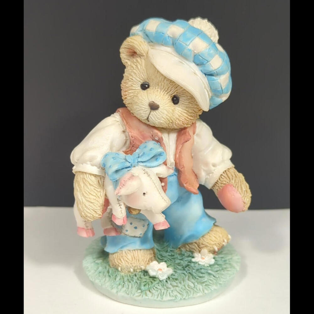 Cherished Teddies NIB Tom Tom the Piper's Son 624810 Wherever you go I'll follow